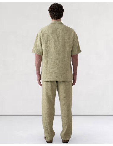 Chemisette effet gaz de coton fleurie...