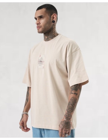T-shirt Beige AS DE PIQUE