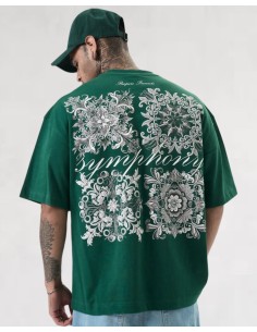 T-shirt Vert Symphonie