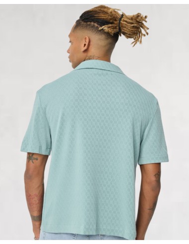 Chemisette HAÏTI à motifs vert d'eau Chemisette HAÏTI à motifs vert d'eau