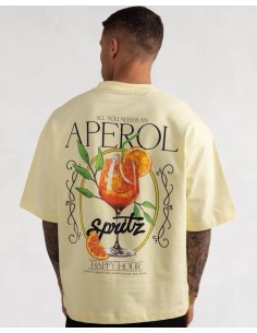 T-shirt SPRITZ jaune