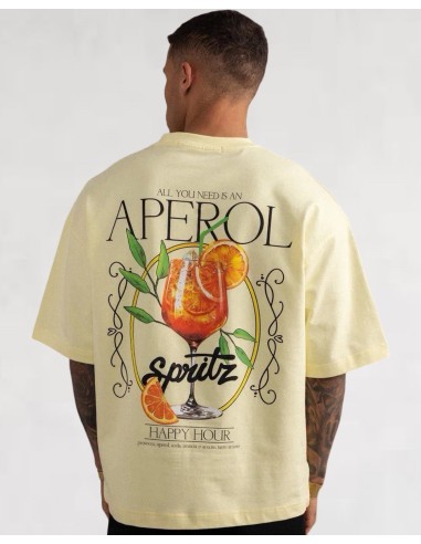 T-shirt SPRITZ jaune