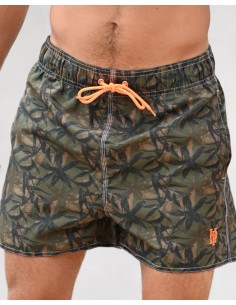 maillot de bain vert floral