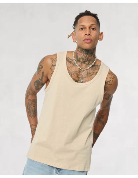 Débardeur loose beige