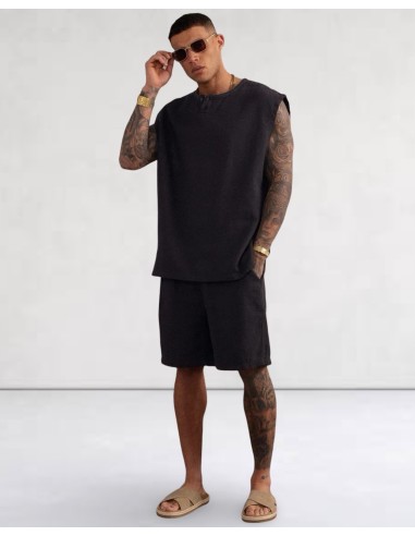 Ensemble short debardeur CHICA PLAYA noir