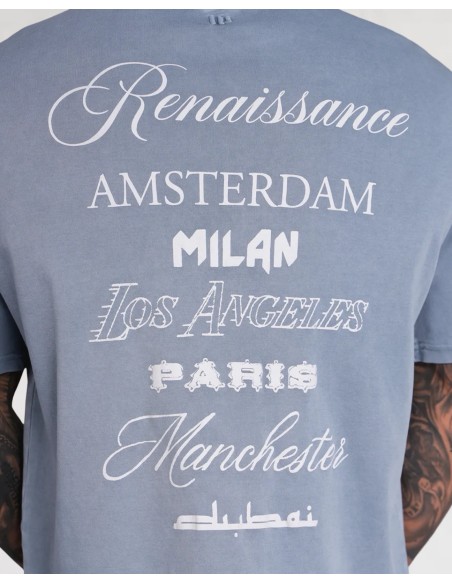 T-shirt LOS ANGELES gris