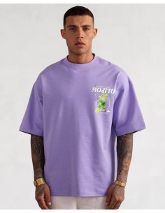 T-shirt MOJITO violet