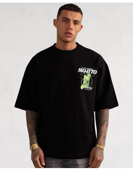 T-shirt MOJITO noir