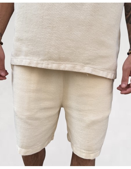 Ensemble short debardeur CHICA PLAYA beige