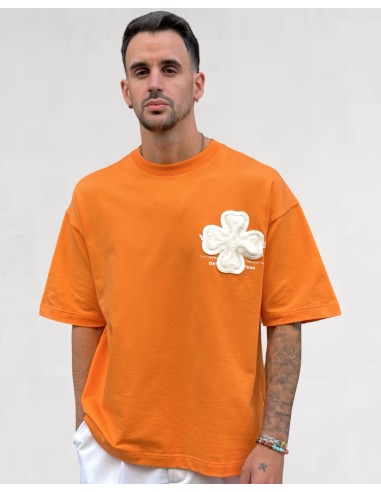 T-shirt "Clover" orange