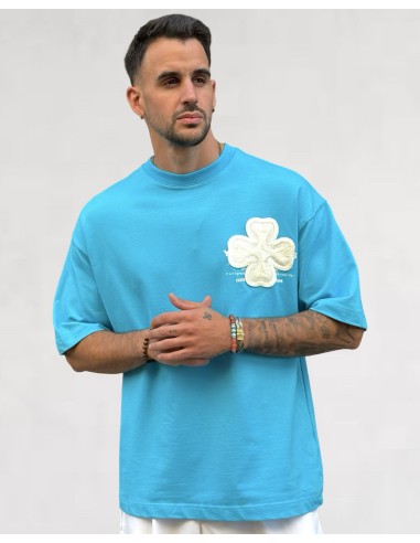 T-shirt "Clover" turquoise