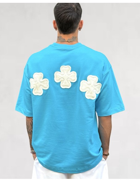 T-shirt "Clover" turquoise