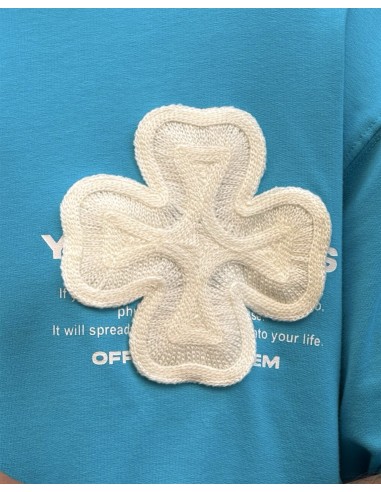 T-shirt "Clover" turquoise