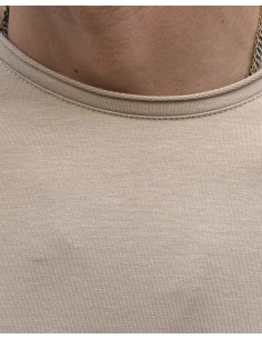 T-shirt regular beige 2