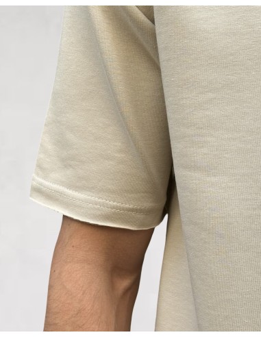T-shirt regular beige
