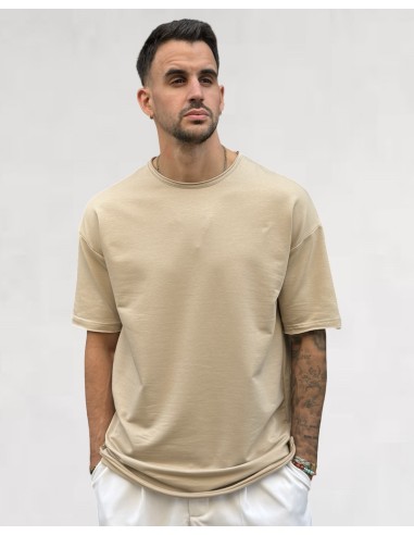 T-shirt regular beige
