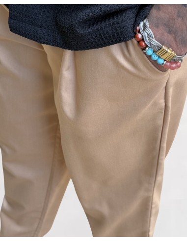 Jogger à pince camel IMPERIAL Jogger à pince camel IMPERIAL