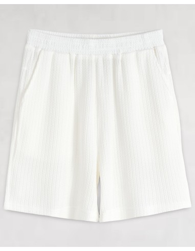 Ensemble short et t-shirt fluide blanc