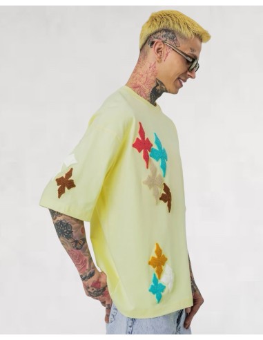 T-shirt "CROSS COLORS" jaune