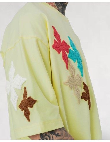 T-shirt "CROSS COLORS" jaune