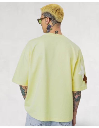 T-shirt "CROSS COLORS" jaune