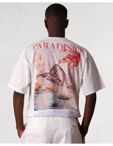T-shirt "PARADISIO" blanc Sixth June