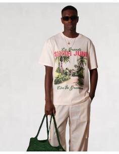 T-shirt "GRANDE" beige Sixth June 2