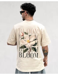 T-shirt "Bloom" beige