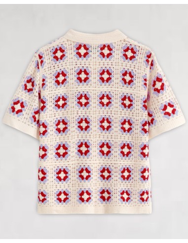 Chemisette "Lolipop" en crochet rose Chemisette "Lolipop" en crochet rose