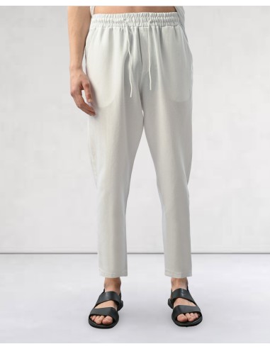 Pantalon coton lin classe et fluide blanc