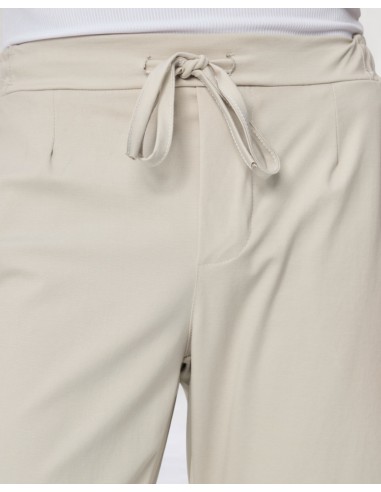 Pantalon fluide ajusté beige Pantalon fluide ajusté beige