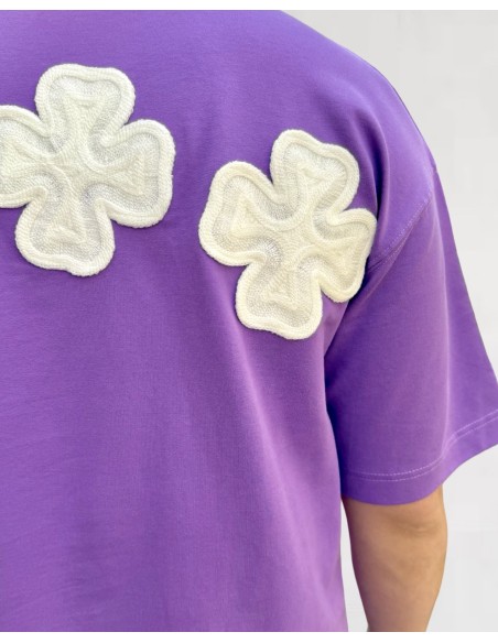 T-shirt "Clover" violet