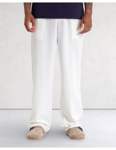 Pantalon tissu crêpé sixth...