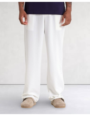 Pantalon tissu crêpé sixth june blanc