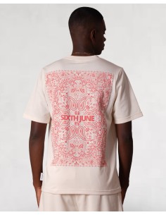 T-shirt "Bandana" beige et...