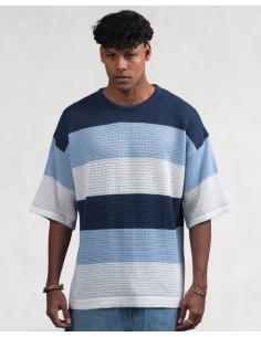 T-shirt en maille tri...