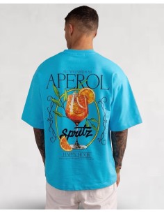 T-shirt SPRITZ bleu ciel