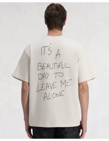 T-shirt "Mood" beige