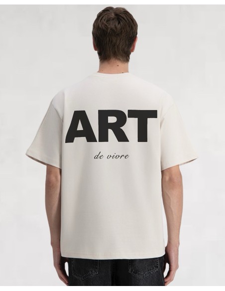 T-shirt "Artiste" beige