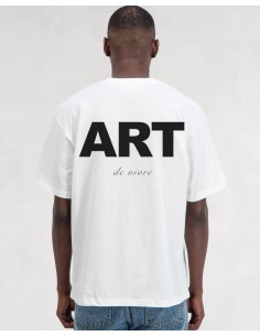 T-shirt "Artiste" blanc