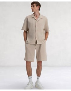 Short "sponge" beige