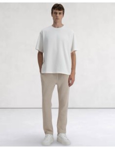 Pantalon "sponge" beige