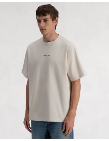 T-shirt "Dolce Vita" beige
