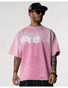 T-shirt "TYE AND DIE" rose
