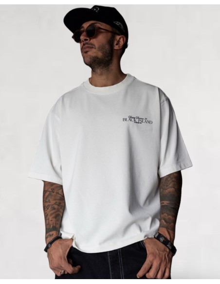 T-shirt "SPRING SUMMER" blanc