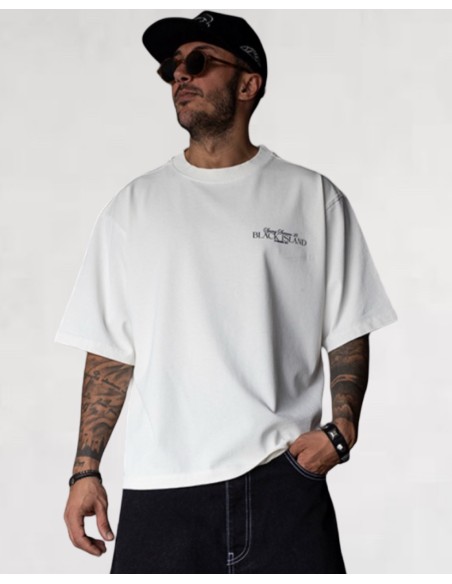 T-shirt "SPRING SUMMER" blanc