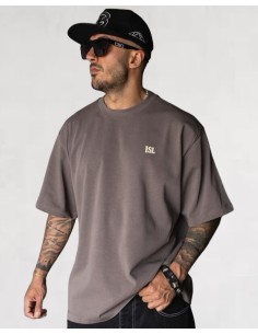 T-shirt "ISL" marron