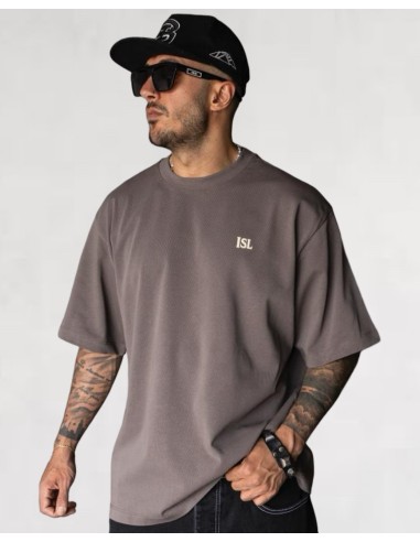 T-shirt "ISL" marron