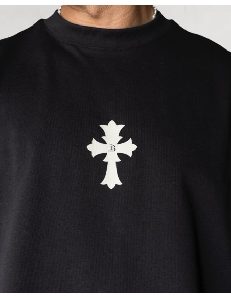 T-shirt "ISAIAH" noir