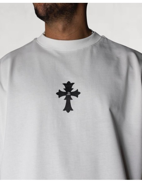 T-shirt "ISAIAH" blanc